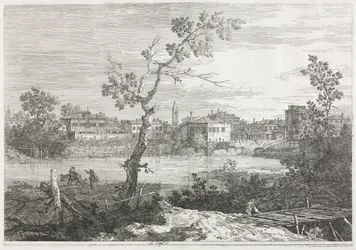 Ansichten: Ansicht von Burano, einer Stadt auf einer Insel in der venezianischen Lagune, 1735-1746