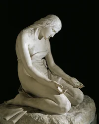 Die reuige Magdalena, von Antonio Canova (1757-1822)