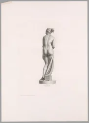 Venus, Rückansicht, aus Oeuvre de Canova