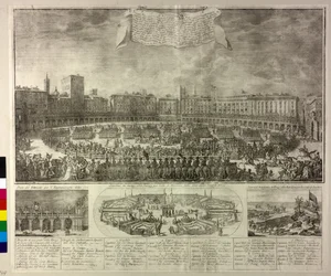 Illustration der Festlichkeiten