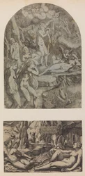 Venus und Nymphen beim Baden