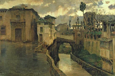 Straßenszene in Granada