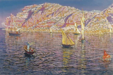 Blick auf die Bucht von Palma de Mallorca