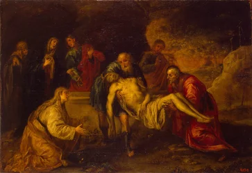 Die Grablegung Christi, zwischen 1640 und 1650