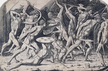 Herkules und die Giganten, ca. 1475-80