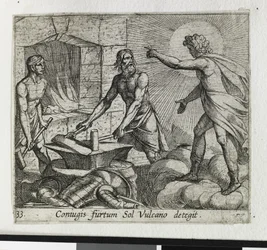 Apollo in der Schmiede des Vulkan