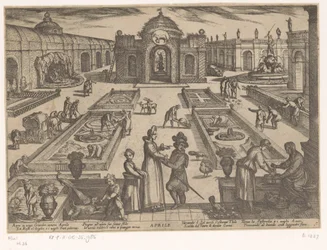 April: ein Garten (Stier)