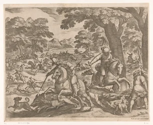 Jagd auf Wildschweine, Bären und Hirsche