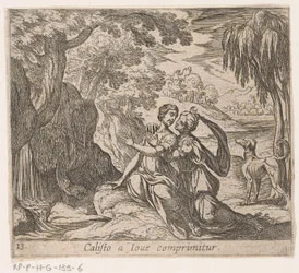 Jupiter und Callisto (Metamorphosen von Ovidius)