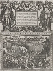 Tafel 17: Illustration zu Canto XVII, aus Torquato Tassos 