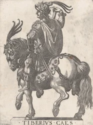 Tafel 3: Kaiser Tiberius zu Pferd, aus 