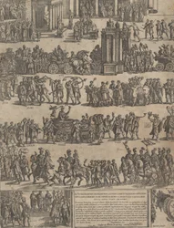 Triumph eines römischen Kaisers [linke Seite]