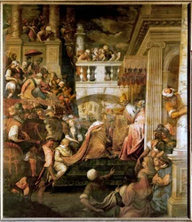 Krönung Balduins I., Kaiser von Byzanz