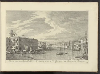Ansicht des Canal Grande in Venedig