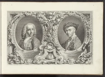 Porträts der Künstler Canaletto und Antonio Visentini (Serie)