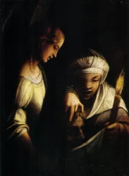 Judith und ihre Magd