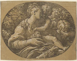 Die Jungfrau mit der Rose