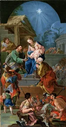 Anbetung der Könige, Mitte des 18. Jahrhunderts