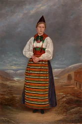 Schwedische Dame