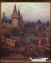 Moskau im 17. Jahrhundert, Morgendämmerung am Auferstehungstor