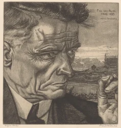 Porträt von Paul van Alff