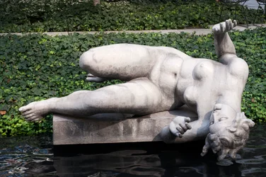 Der Fluss, im Skulpturengarten des Museum of Modern Art, New York