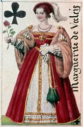 Darstellung von Marguerite de Valois (1553-1615), bekannt als Königin Margot. (Detail)