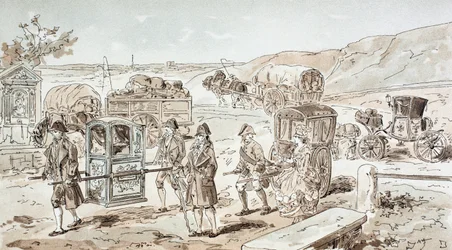 Beispiele für Verkehrsmittel des 18. Jahrhunderts, 1886
