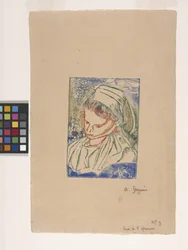 Bretonne de Pont-Aven (Bretonische Frau aus Pont-Aven)