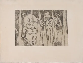 Les Rouisseuses (Die Flachssammlerinnen) 1893