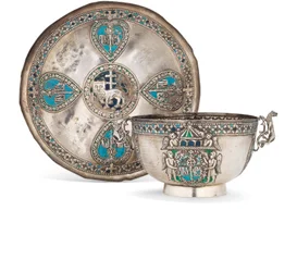 Tasse und Untertasse, zweite Hälfte des 18. Jahrhunderts