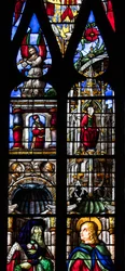 Kathedrale Sainte-Marie, Auch, Gers, 2018 (Buntglasfenster)