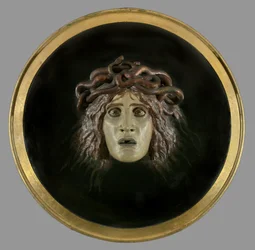 Schild mit dem Gesicht der Medusa, 1897
