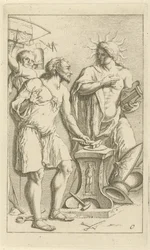 Apollo in der Schmiede des Vulkan