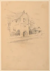 Haus an einer Straße