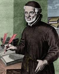 Pater Antonio VIEIRA (1608-1697) Jesuit, Evangelisierer der Indianer Brasiliens - Gravur von Arnold van Westerhout (1651-1725) - Porträt von Antonio Vieira (1608 -1697), portugiesischer Jesuitenpriester und Schriftsteller