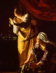 Judith und ihre Magd mit dem Kopf des Holofernes