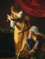 Judith und die Magd mit dem Kopf des Holofernes, um 1625