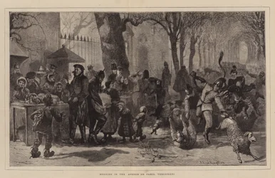 Morgen auf der Avenue de Paris, Versailles