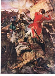 Leutnant Pattinson erobert die Kanone zurück