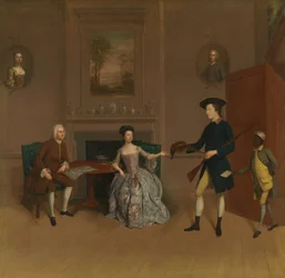 John Orde, Seine Frau Anne, Sein Ältester Sohn William und ein Diener