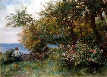 Ein Obstgarten
