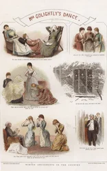 Wintervergnügungen auf dem Land