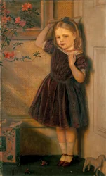 Cecily Ursula, drei Jahre alt, ausgestellt 1867