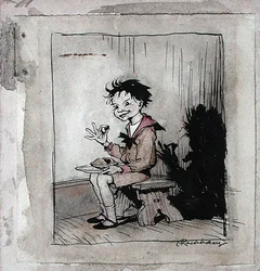 Kleiner Jack Horner, Illustration aus 