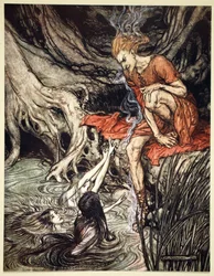 „Des Rheines hell glänzende Kinder erzählten mir von ihrem Leid“, 1910