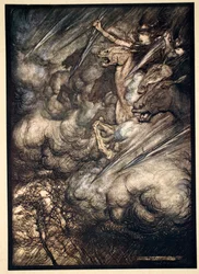 Der Ritt der Walküren, 1910
