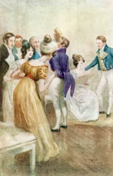 Illustration für Northanger Abbey von Jane Austen