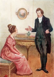 Illustration für Stolz und Vorurteil von Jane Austen