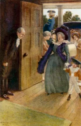 Illustration für Stolz und Vorurteil von Jane Austen